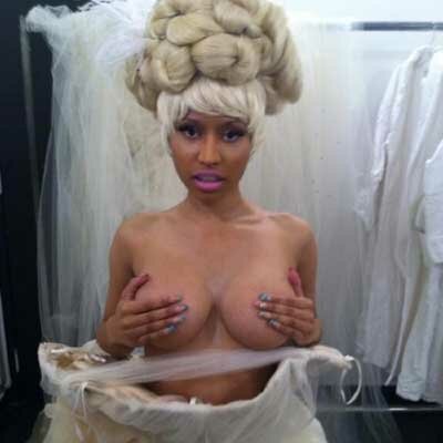 Nicki Minaj Topless Facebook